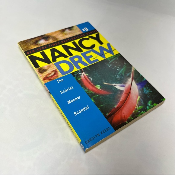 The Scarlet Macaw Scandal, Nancy Drew Detective Series Book 8, By Carolyn Keene - Picture 4 of 9